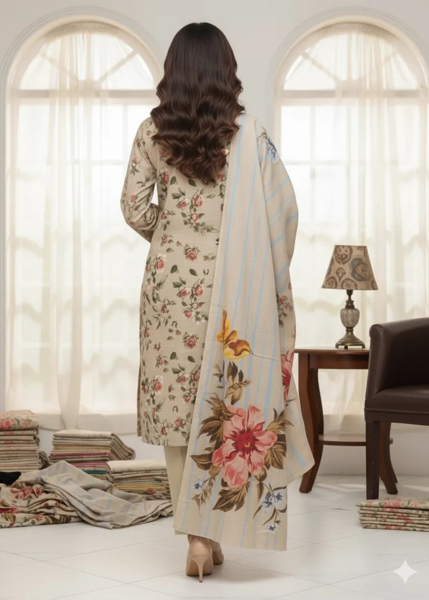 PRINTED MARINA SUIT 3PC PD-05