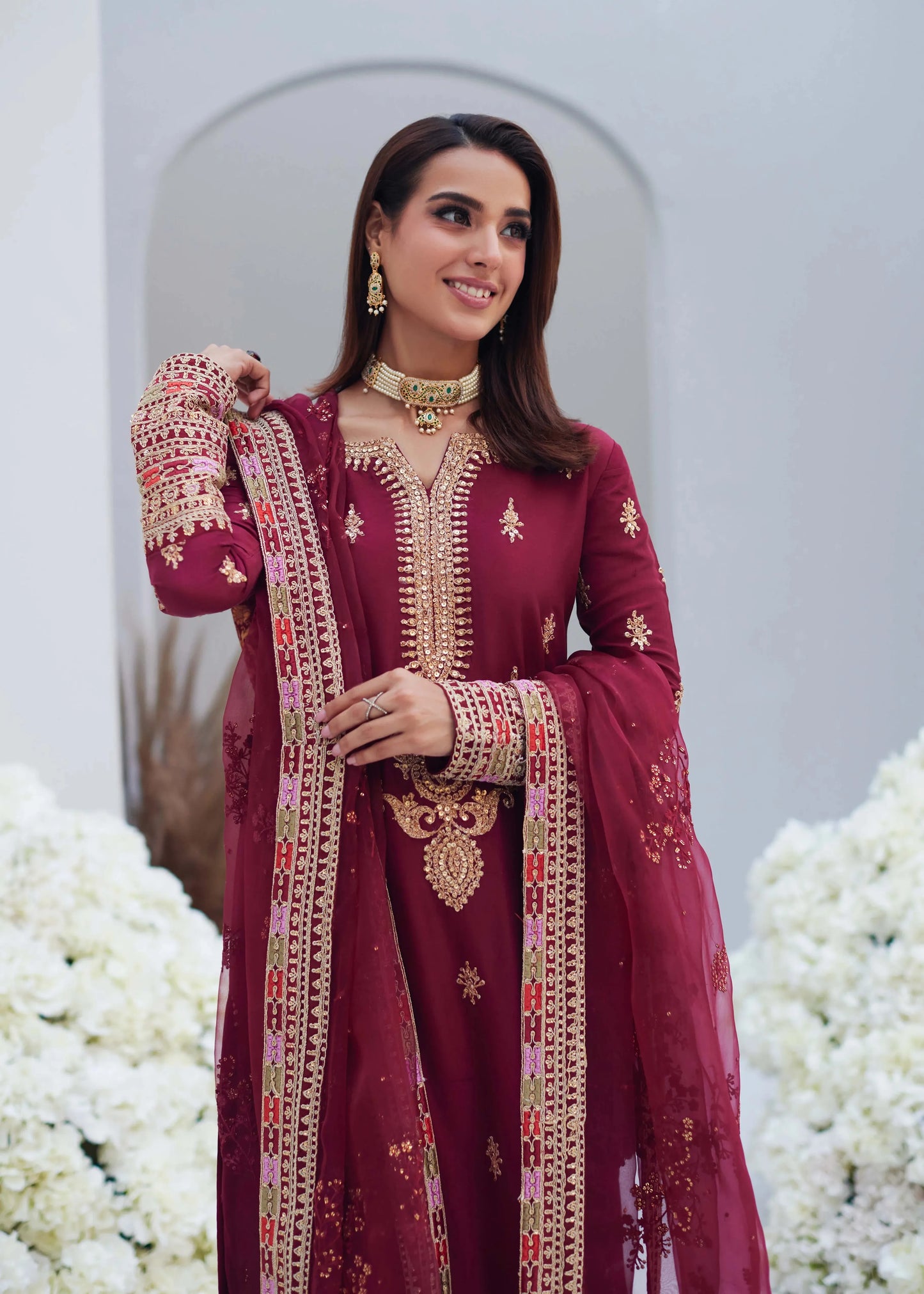 MINA HASAN LUXURY UNSTITCHED MAYA | ✅ 100% Original