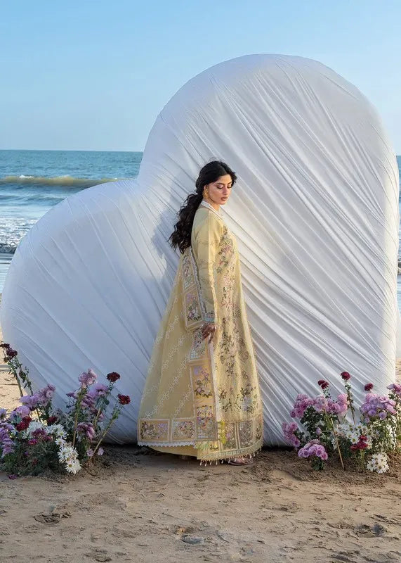 SIRENE BY MAHNUR LUXURY 3PC LAWN '26 S-02 | ✅ 100% Original