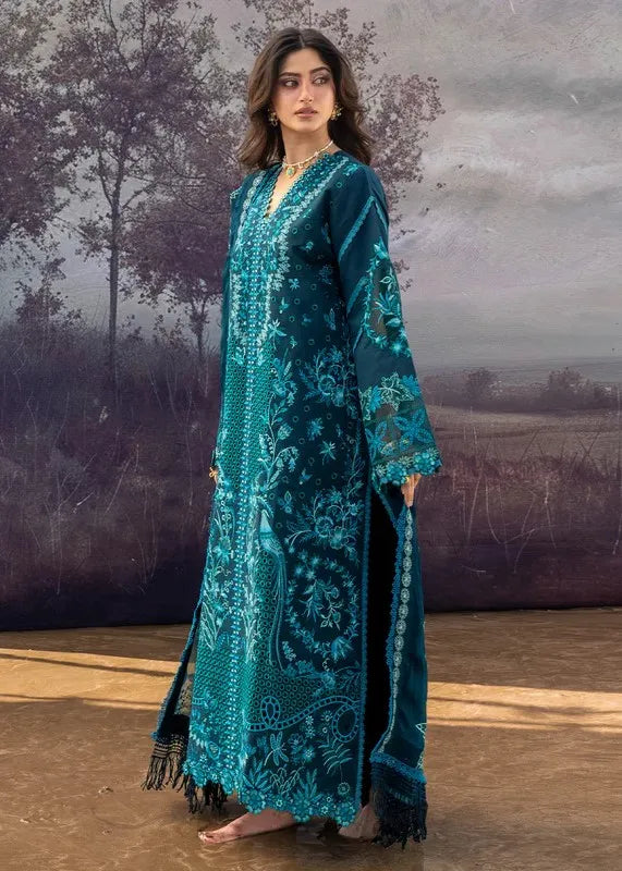 SIRENE BY MAHNUR LUXURY 3PC LAWN '26 S-04 | ✅ 100% Original