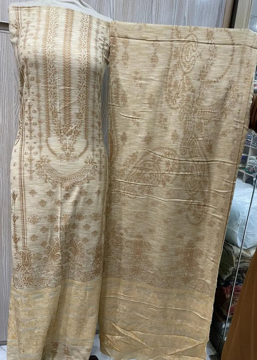 PERSIAN PALACHI WOOL WINTER 3PC SUIT WITH PALACHI SHWAL EBD-4