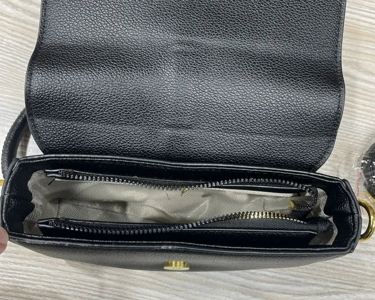 T TIMELESS MINI LEATHER CROSSBODY BAG FOR WOMAN