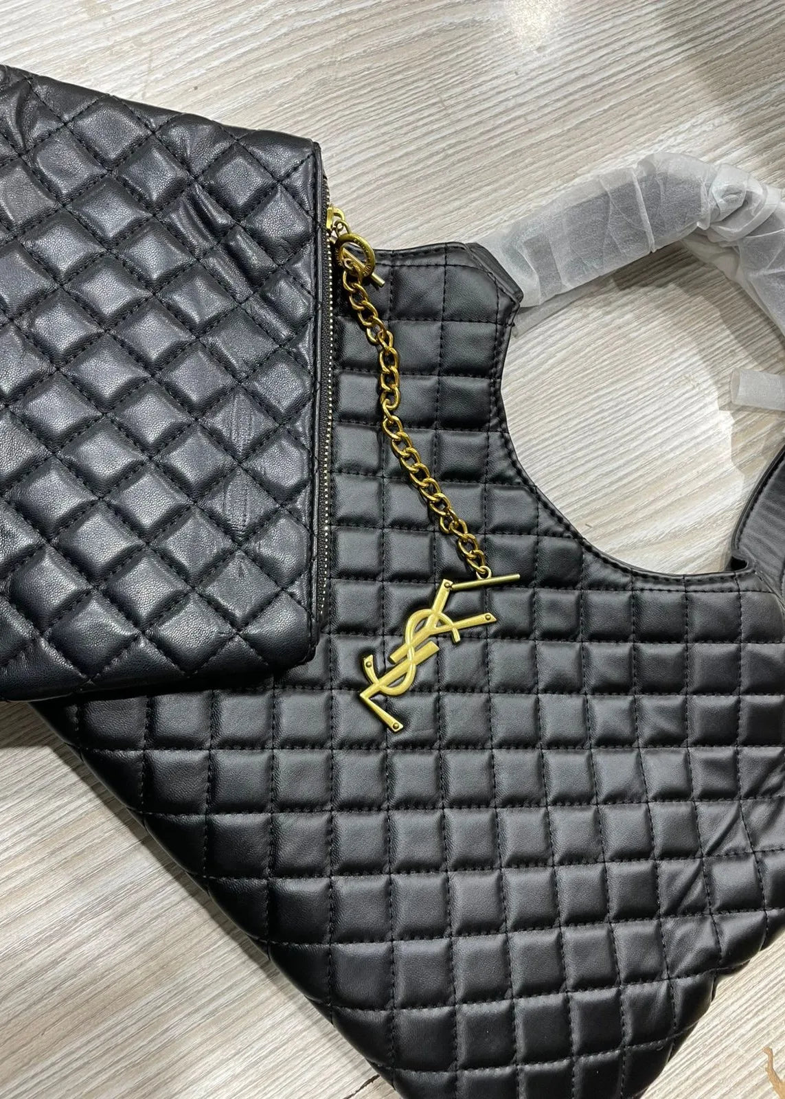 YSL SHOULDER BAG FOR WOMAN BLACK COLOR