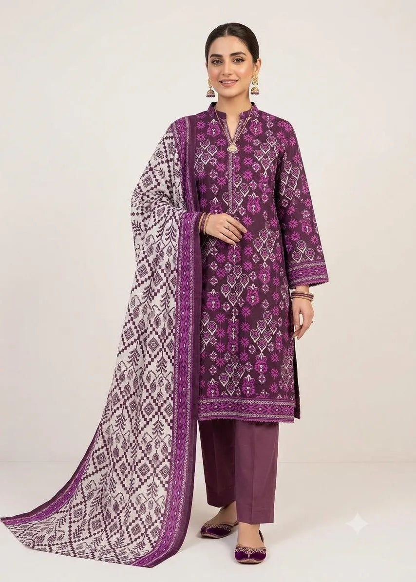 ZESH PREMIUM LAWN 3 PCS D-08