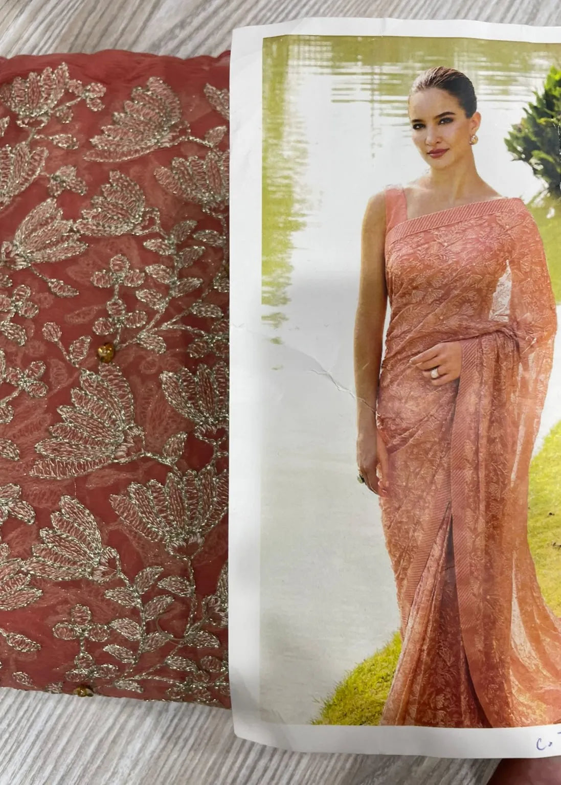 BAREEZE FESTIVE COLLECTION CHIFFON | SHIMMER CLASSIC