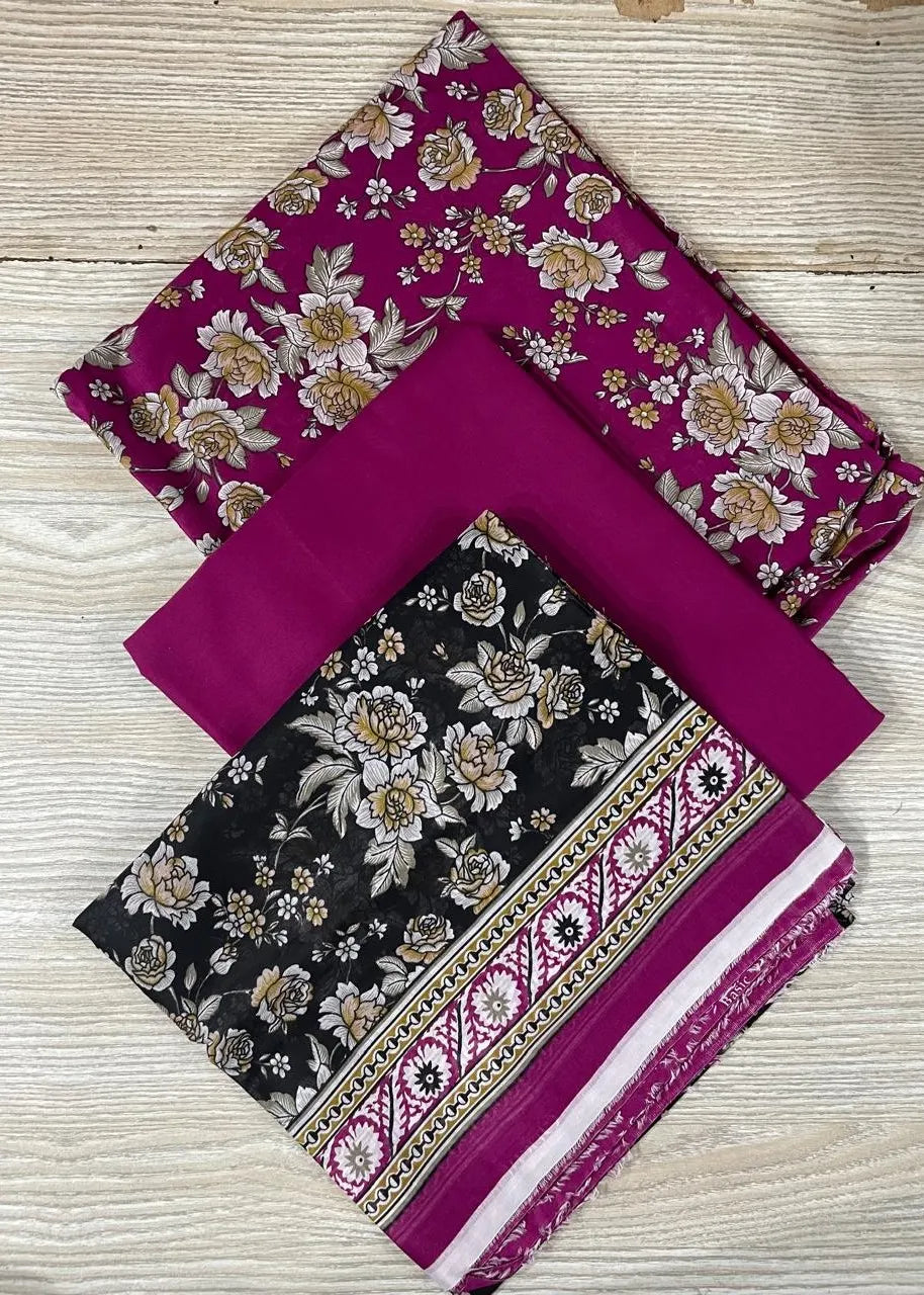 ORIENT BASIC LAWN COLLECTION 3 PIECE UNSTITCHED | ✅ 100% Original