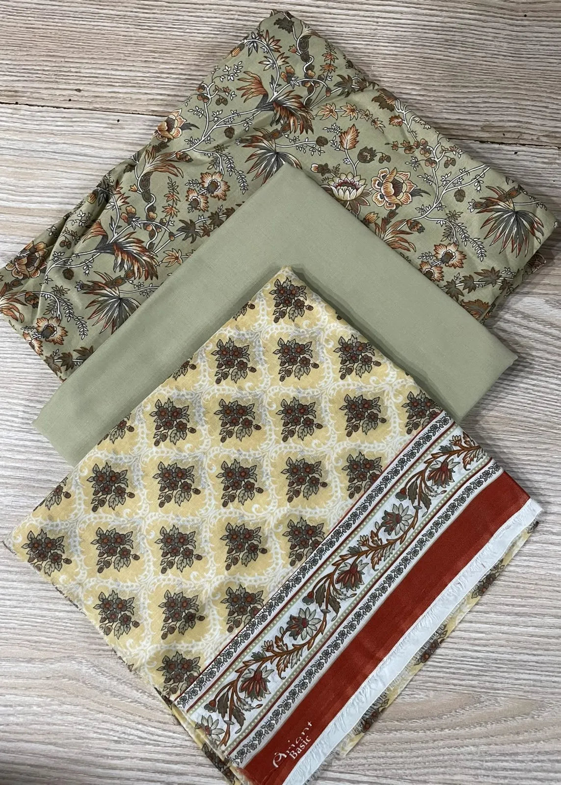 ORIENT BASIC LAWN COLLECTION 3 PIECE UNSTITCHED