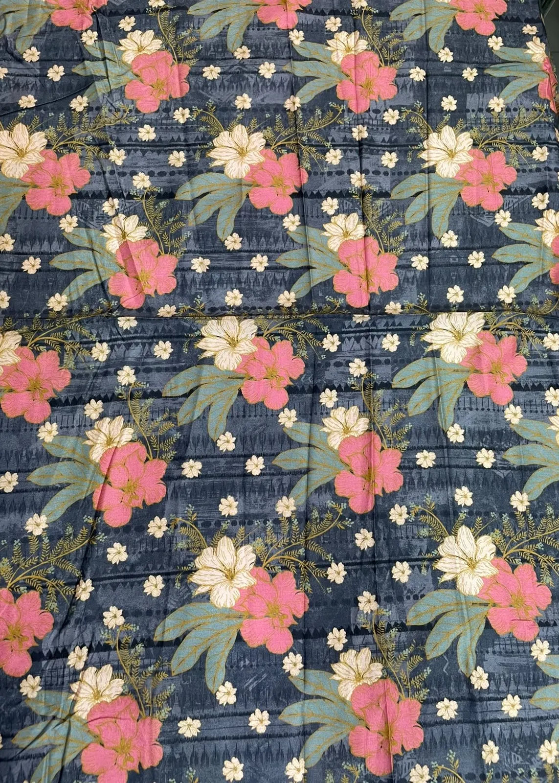 VISCOSE LINEN DIGITAL PRINTED SUIT 3 PIECE UNSTITCHED D-16