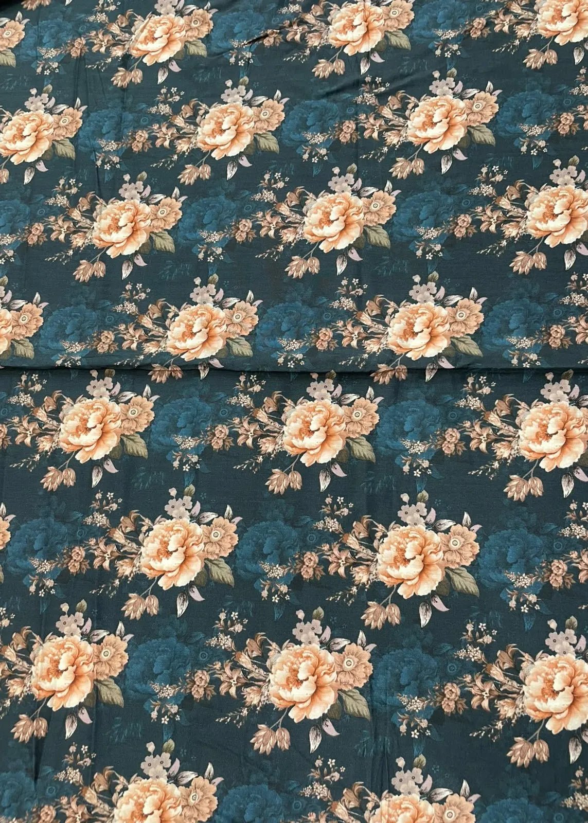 VISCOSE LINEN DIGITAL PRINTED SUIT 3 PIECE UNSTITCHED D-25