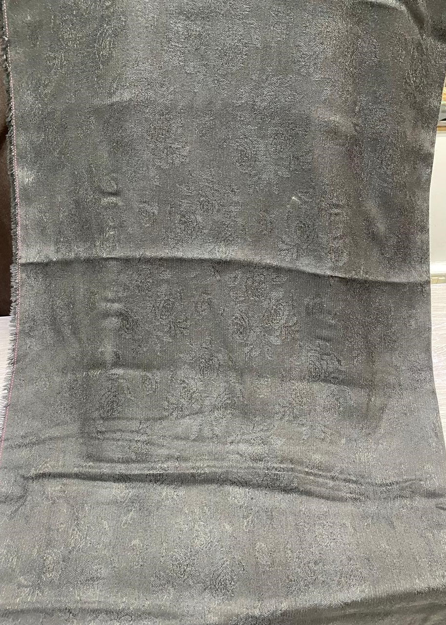 PERSIAN WOOL 3PC WINTER SUIT WITH SWATI SHWAL BLACK COLOR