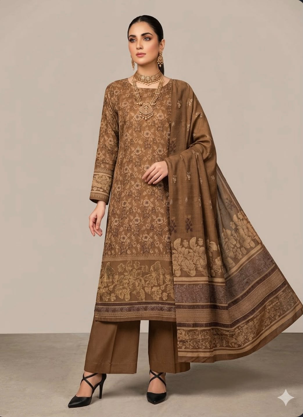 PERSIAN WOOL WINTER 3PC SUIT (LPW-06)