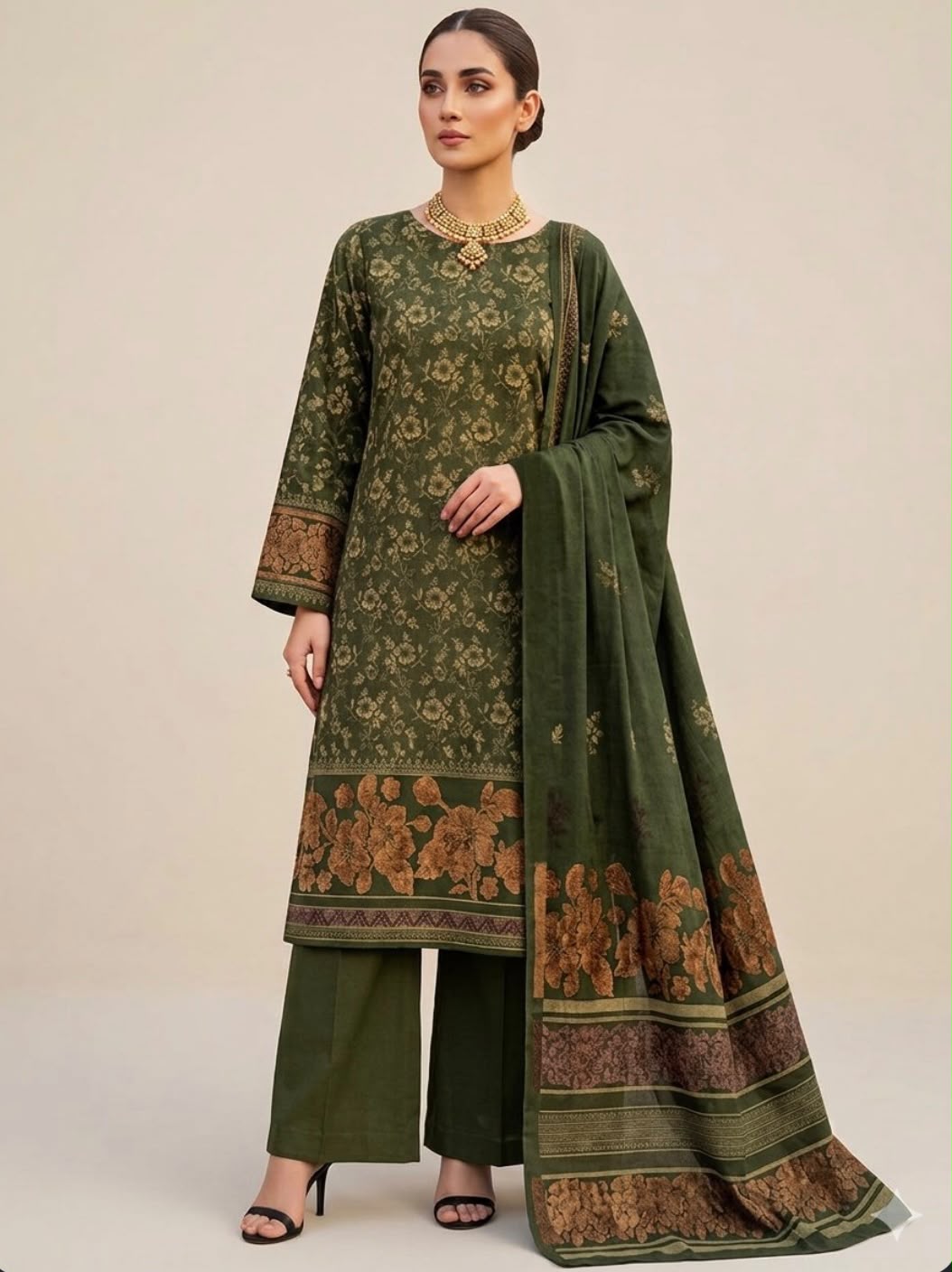 PERSIAN WOOL WINTER 3PC SUIT (LPW-02)