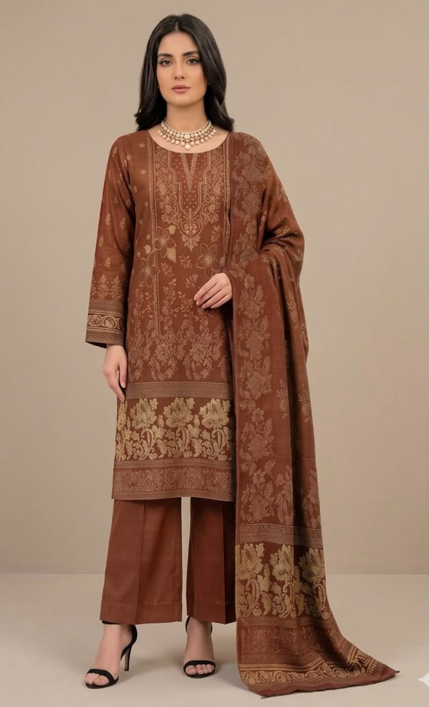 PERSIAN WOOL WINTER 3PC SUIT (SH-02)