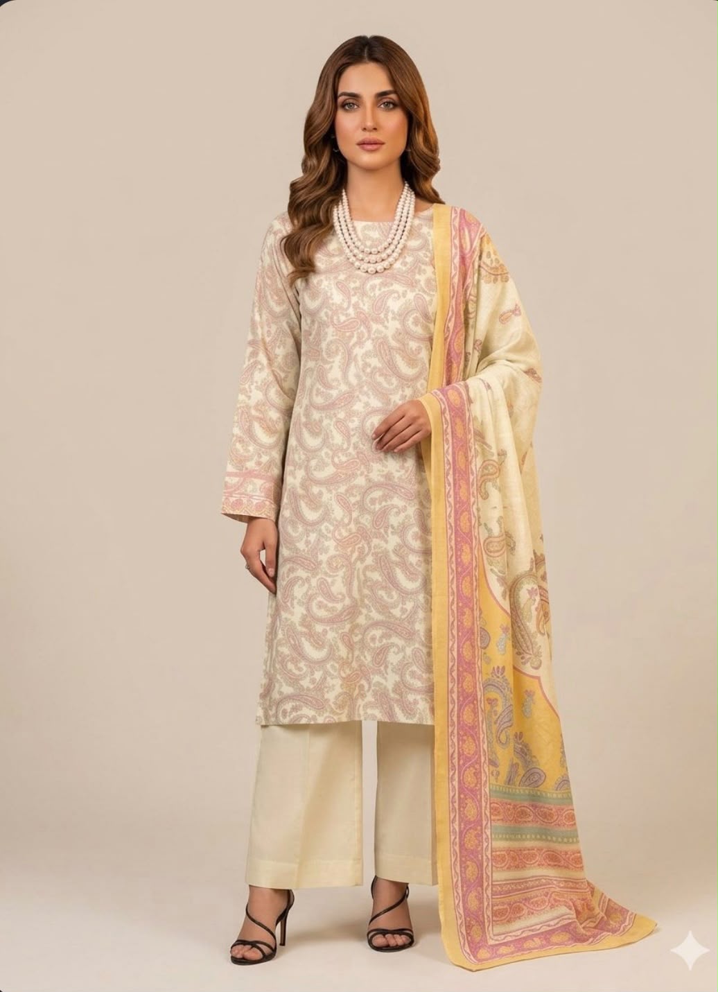 PRINTED PERSIAN WOOL PREMIUM QUALITY 3PC (MC-05)