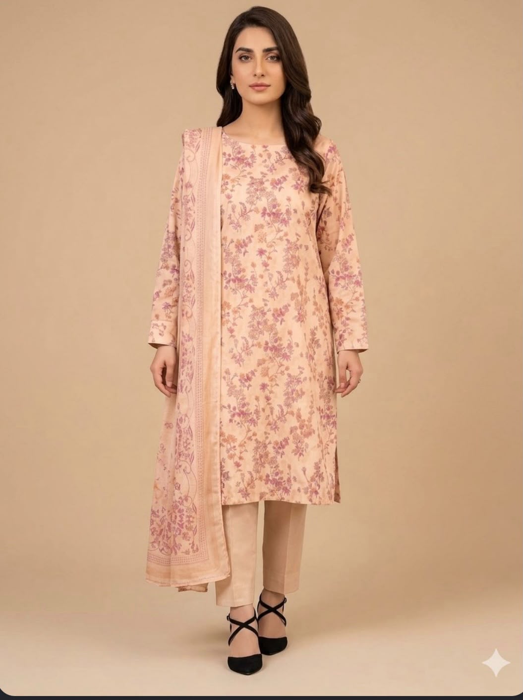 PRINTED PERSIAN WOOL PREMIUM QUALITY 3PC (MC-02)