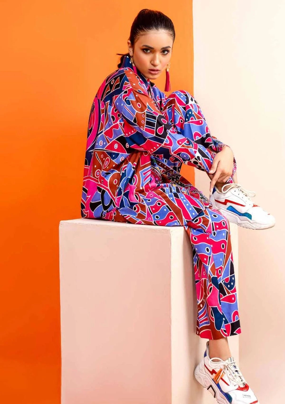 CORAL BY JAHANARA LINEN WINTER COLLECTION VOL 1 CJ11-10 AT