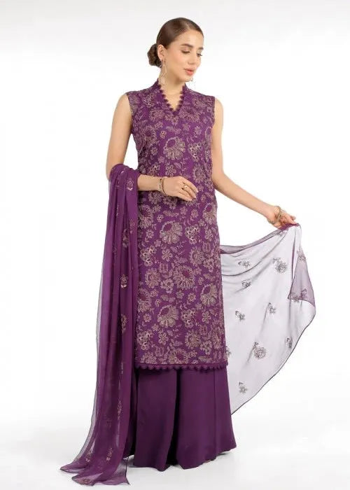 BAREEZE FESTIVE COLLECTION CHIFFON | RUSSIAN FLORANT-01