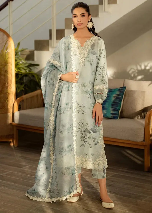 GUL AHMED MOTHER COLLECTION PRINTED LAWN 3PC UNSTITCHED D6