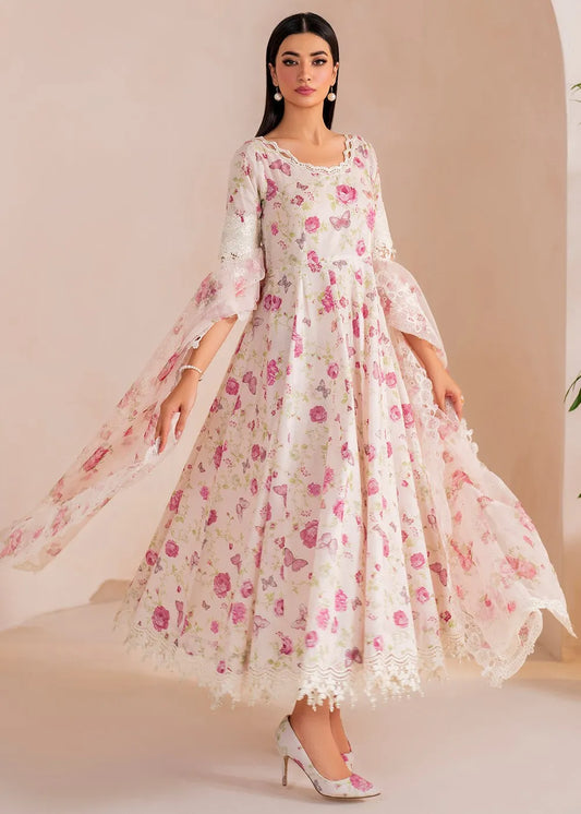 GUL AHMED MOTHER COLLECTION PRINTED LAWN 3PC UNSTITCHED D7