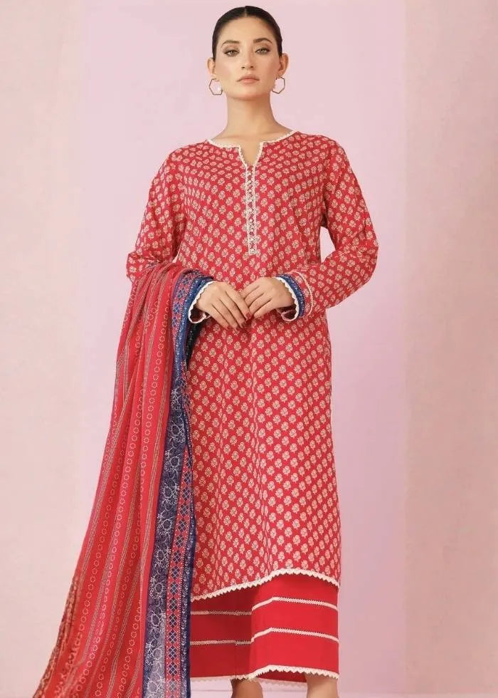 ORIENT BASIC LAWN COLLECTION 3 PIECE UNSTITCHED | ✅ 100% Original