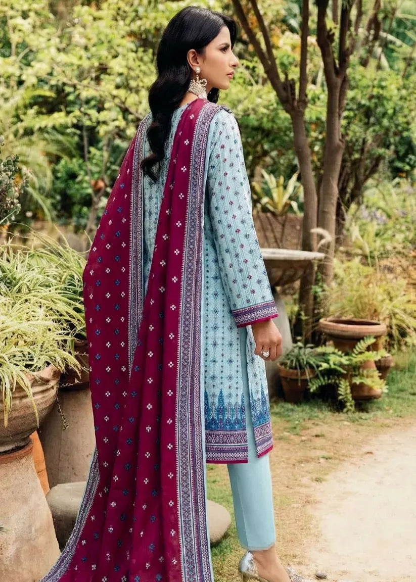 REYAH BY MOTIFZ PREMIUM PRINTED LAWN 3PC D-03