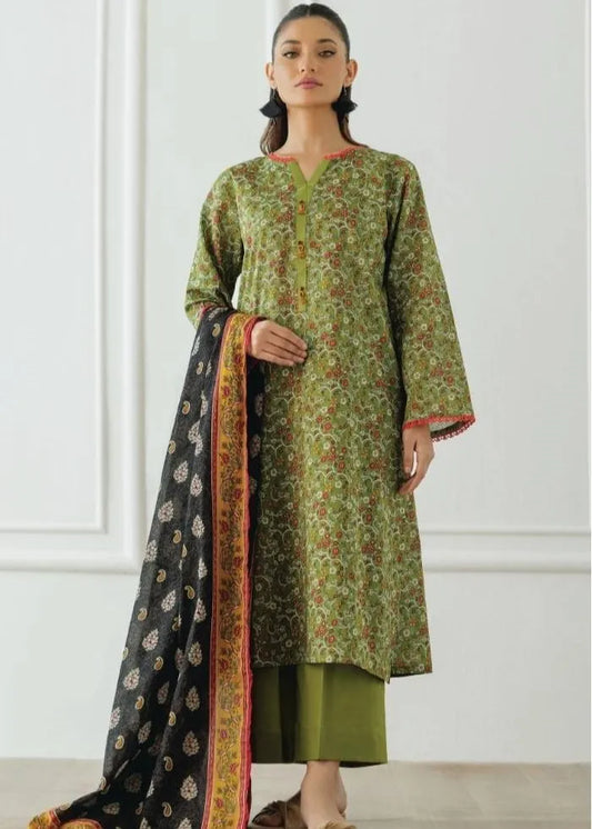 ORIENT BASIC LAWN COLLECTION 3 PIECE UNSTITCHED | ✅ 100% Original