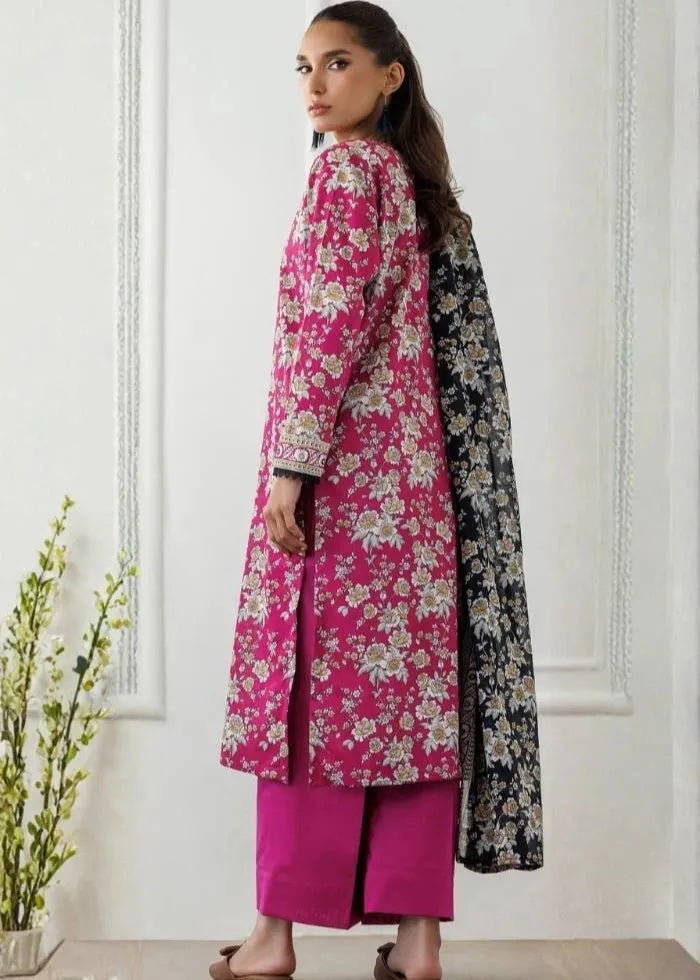 ORIENT BASIC LAWN COLLECTION 3 PIECE UNSTITCHED | ✅ 100% Original