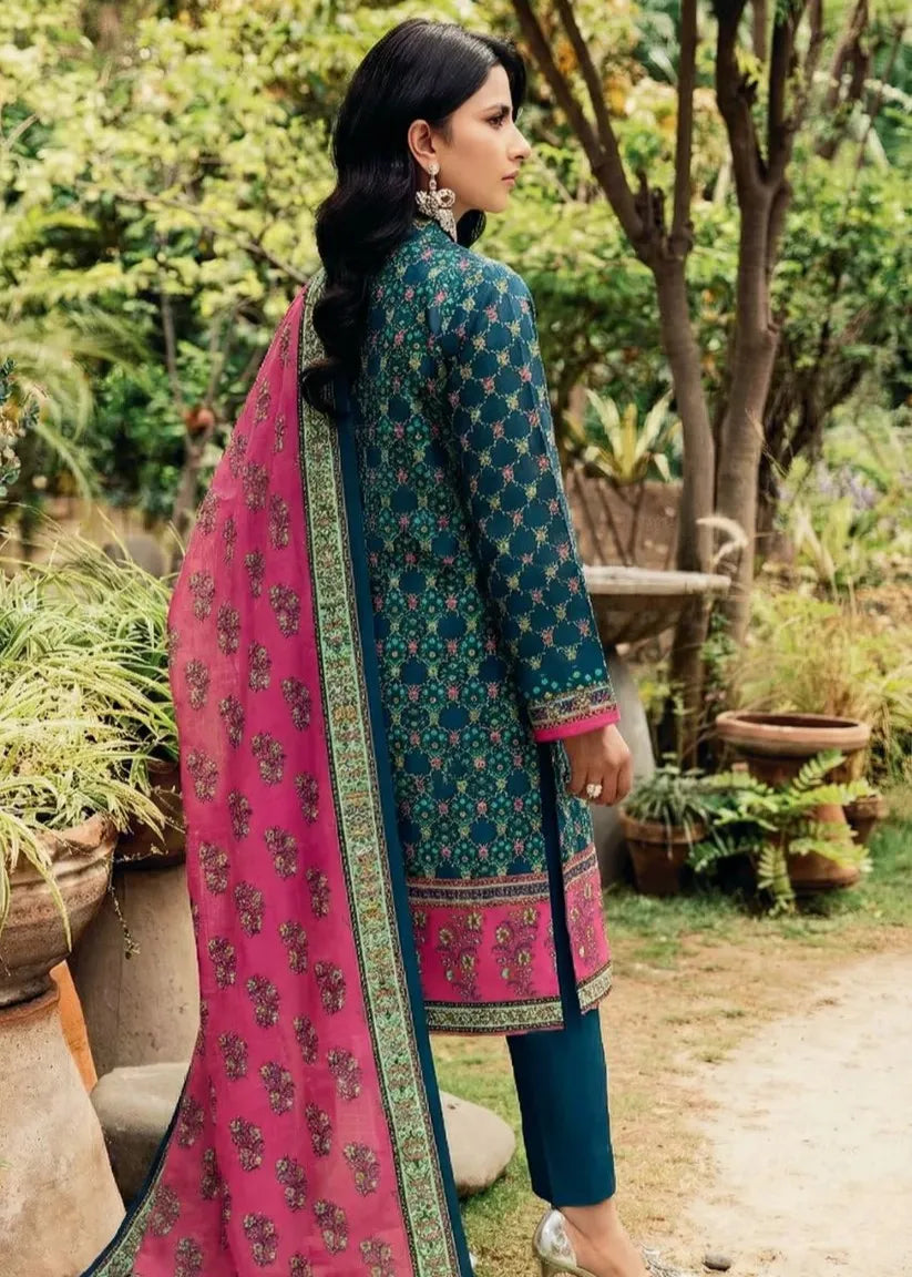 REYAH BY MOTIFZ PREMIUM PRINTED LAWN 3PC D-05