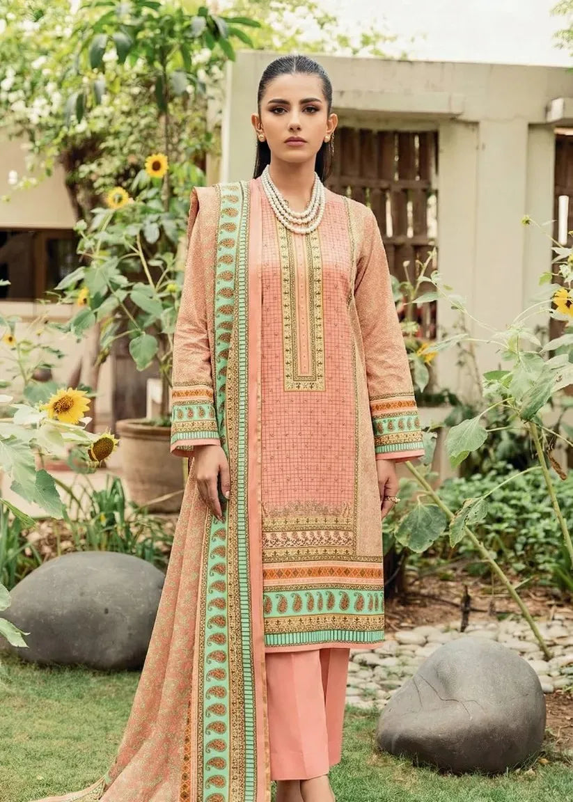 REYAH BY MOTIFZ PREMIUM PRINTED LAWN 3PC D-02