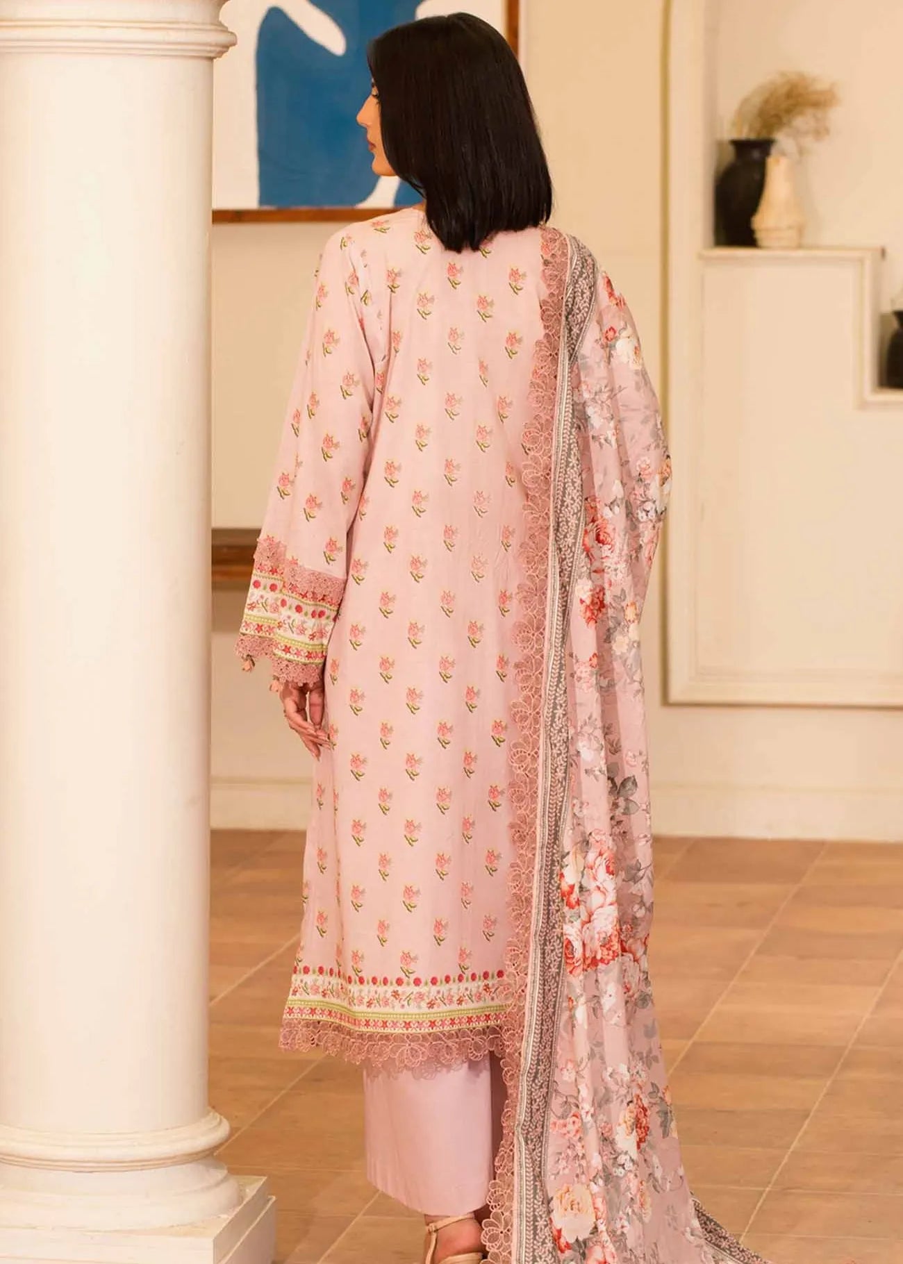 MAUSUMMERY DIGITAL PRINTED LAWN SUIT 3 PIECE VOLUME 1 GARDENIA | ✅ 100% Original