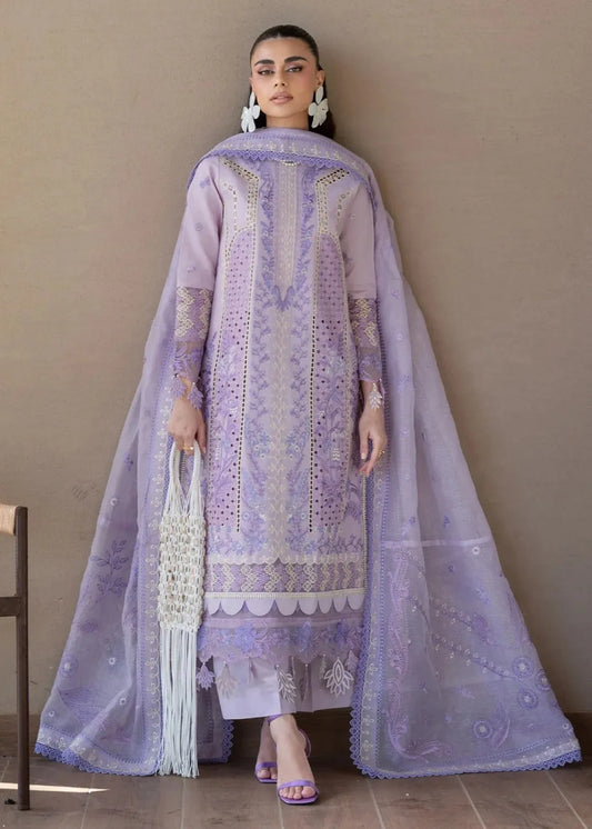 SIRENE BY MAHNUR LUXURY 3PC LAWN '26 S-07 | ✅ 100% Original
