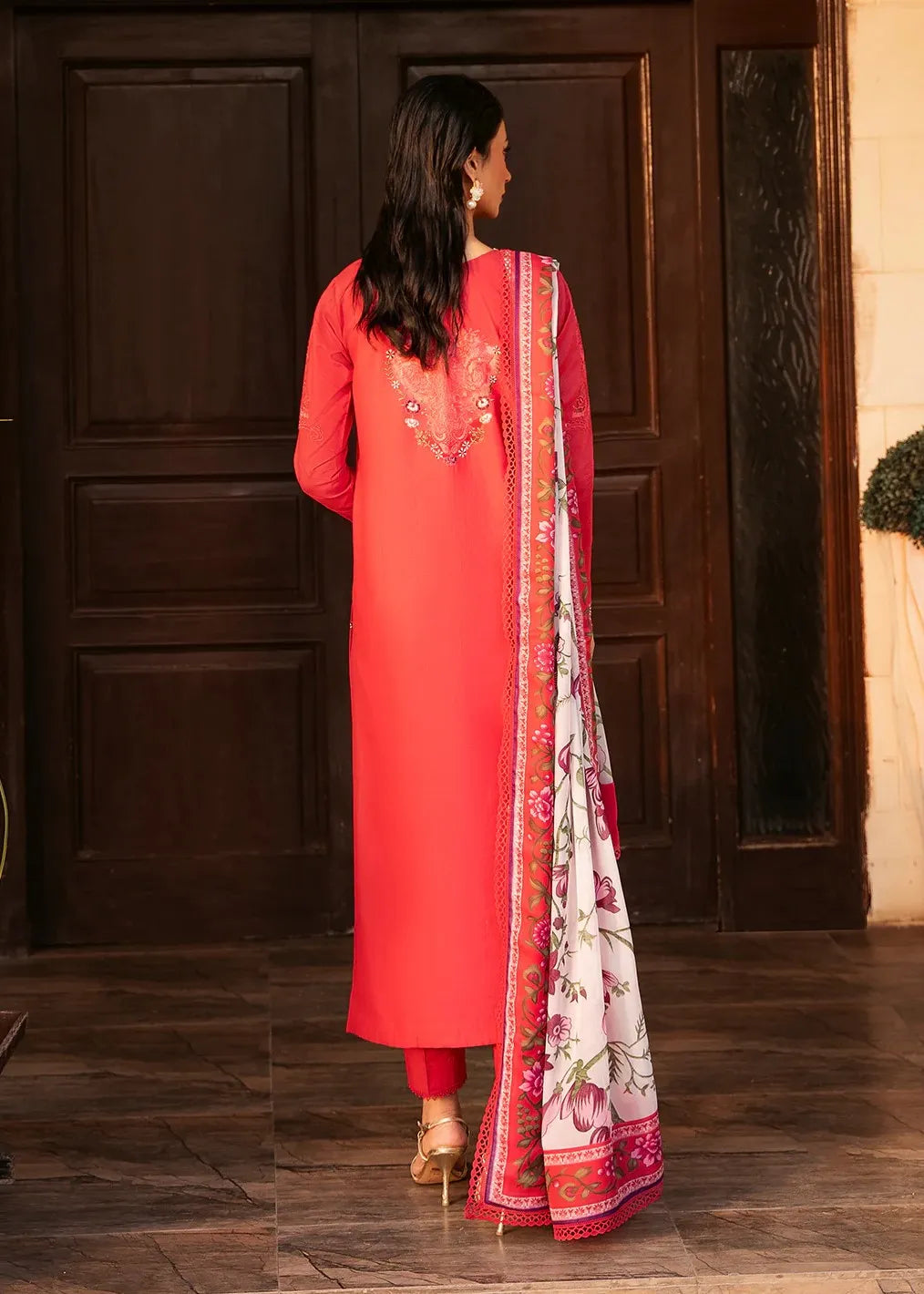 KAYRA BY BIN ILYAS EMBROIDERED 3PC SUIT 314 - A | ✅ 100% Original