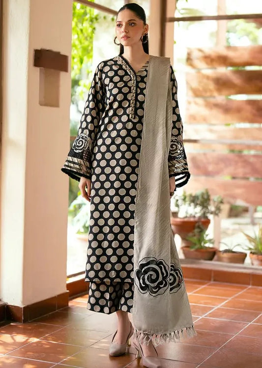 BAROQUE PRINTED LAWN 3PC UNSTITCHED