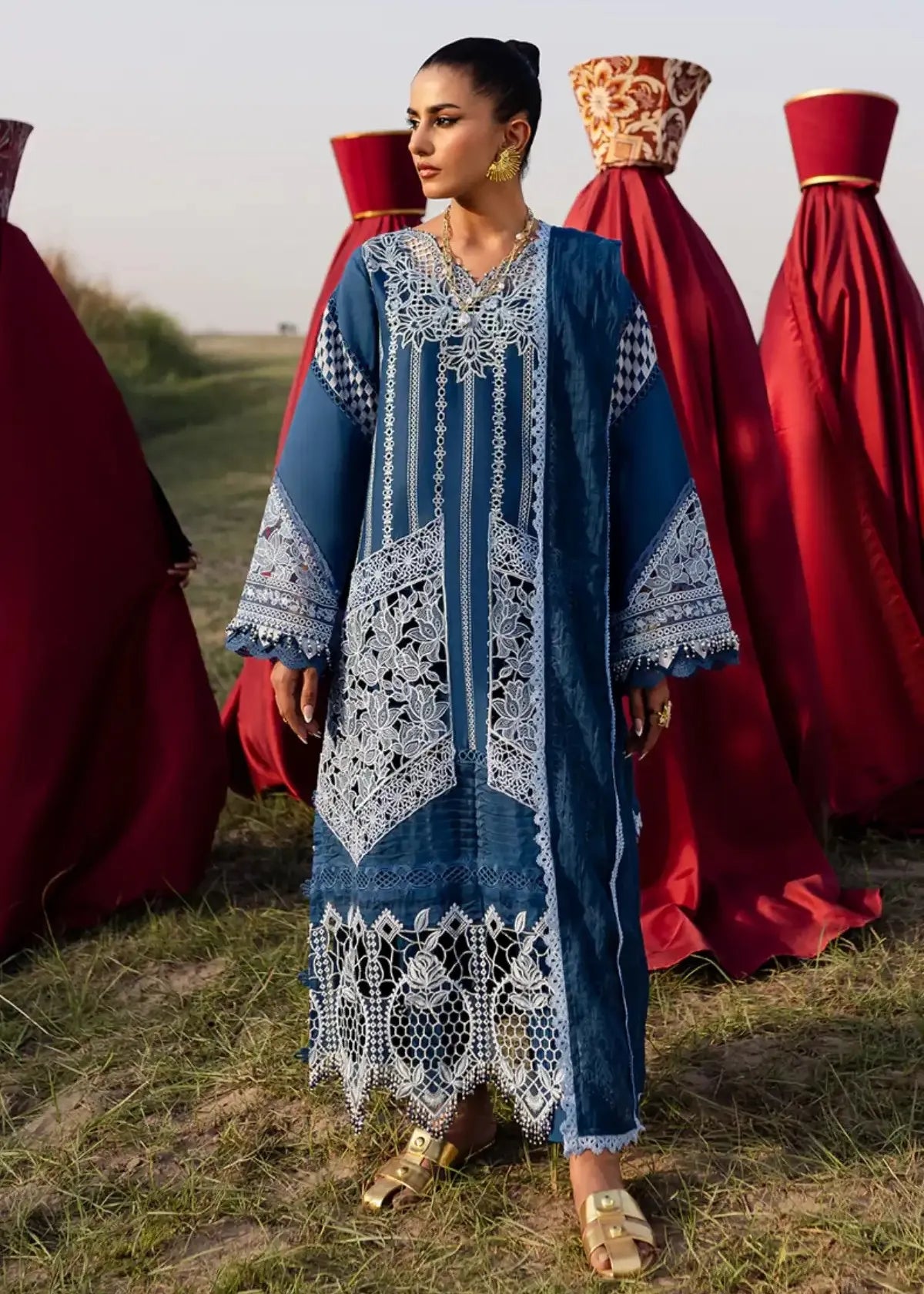 Parishay Janan Luxury Lawn'24 JL-11 | ✅ 100% Original