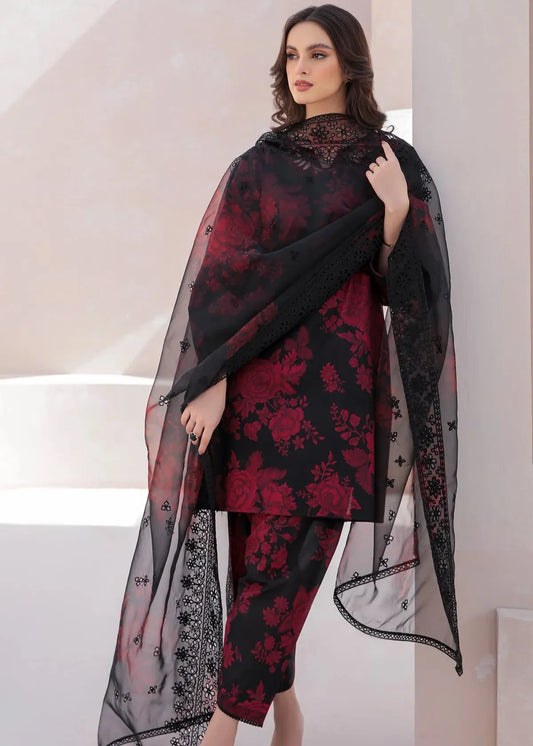 BAROQUE PRINTED LAWN 3PC UNSTITCHED