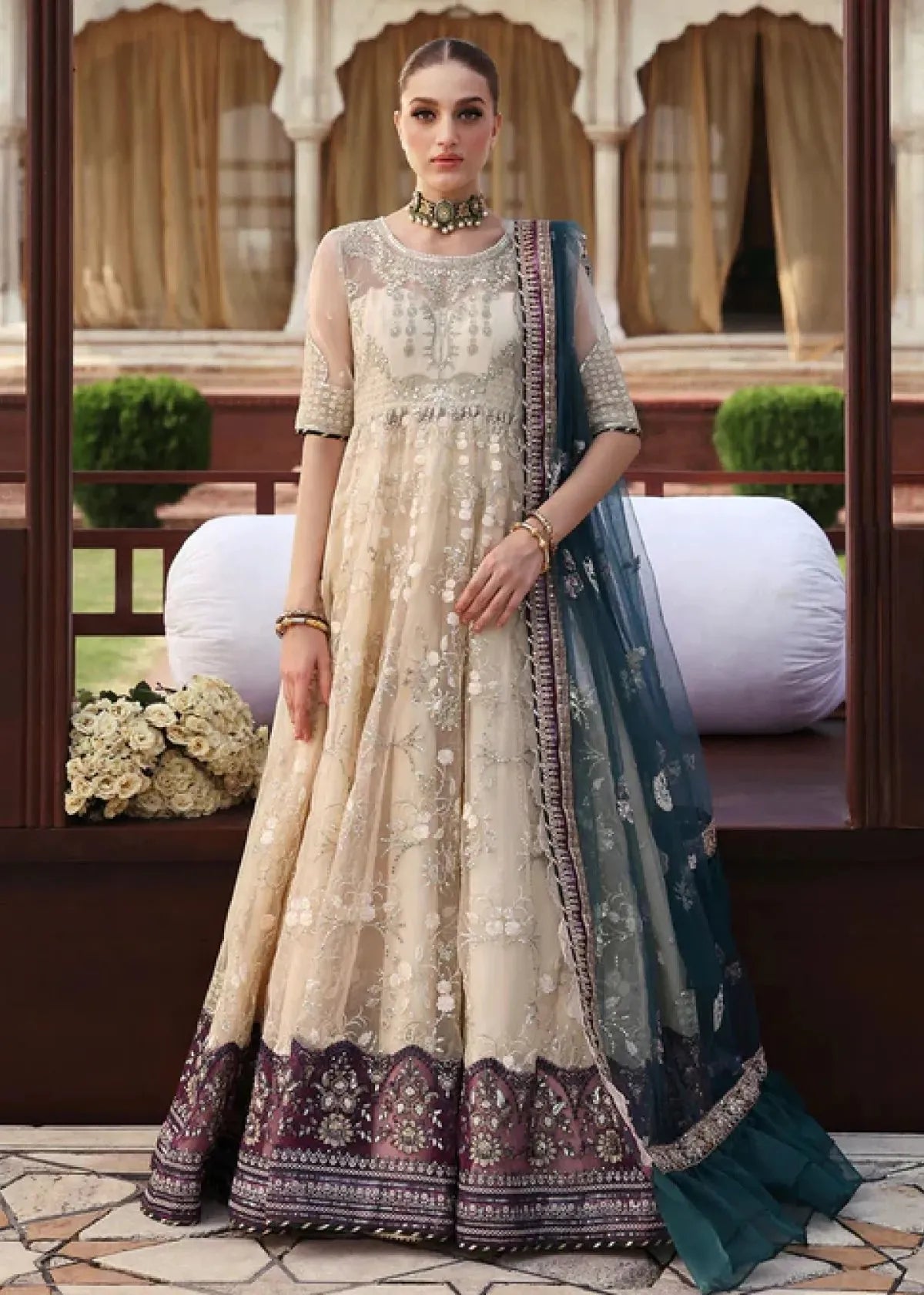 JAHANARA BY PARISHAY UNSTITCHED FORMAL'S JRA-10