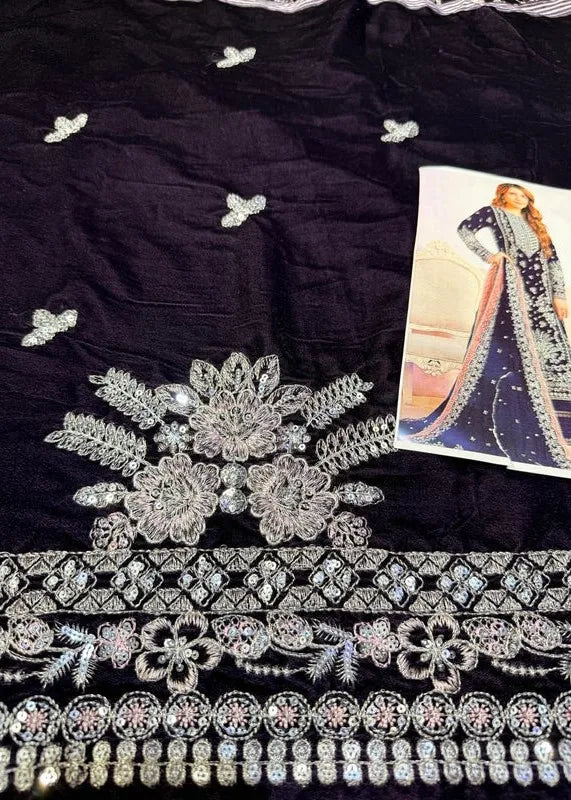 ANEELAS VELVET PLUM LUXE