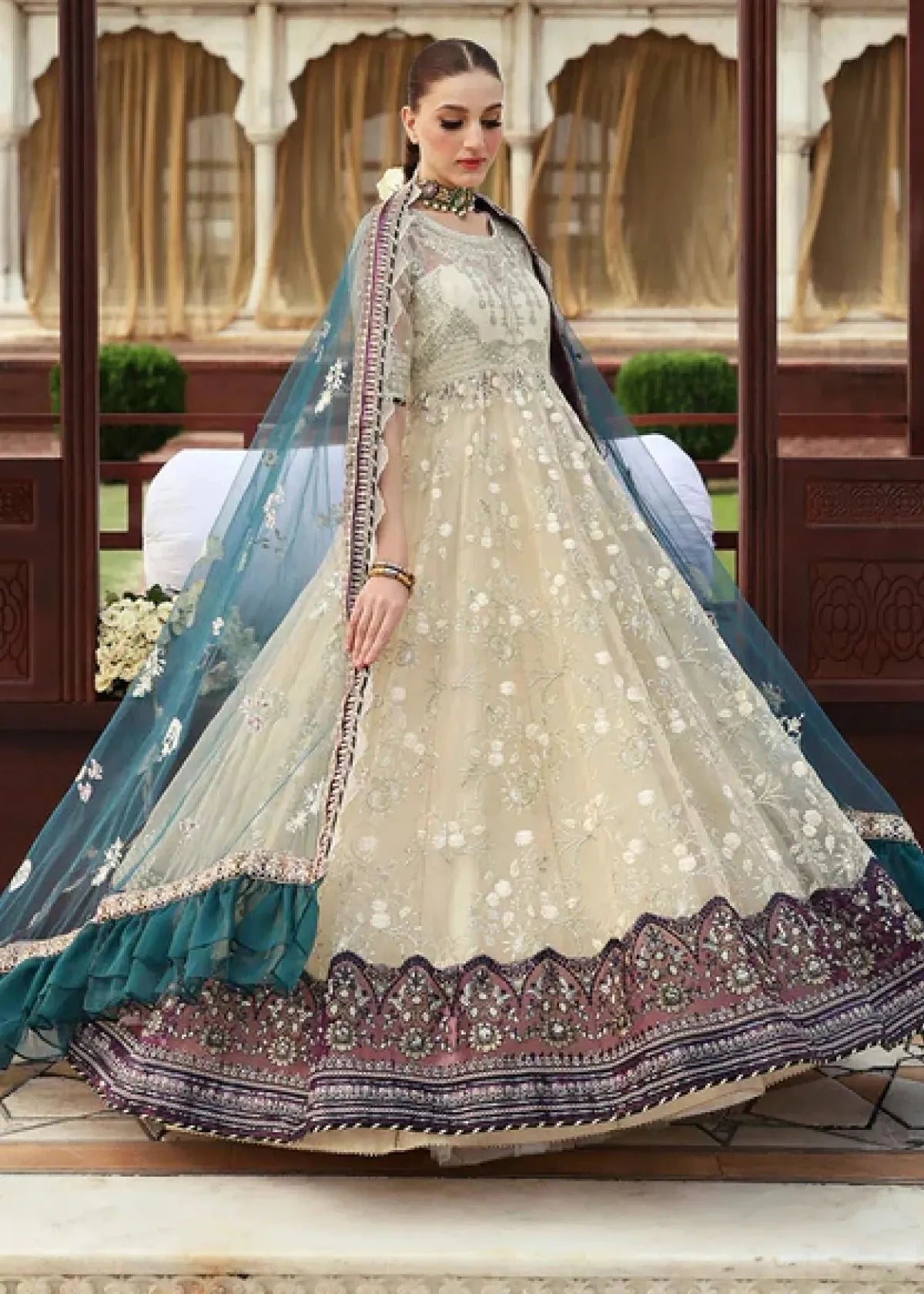 JAHANARA BY PARISHAY UNSTITCHED FORMAL'S JRA-10