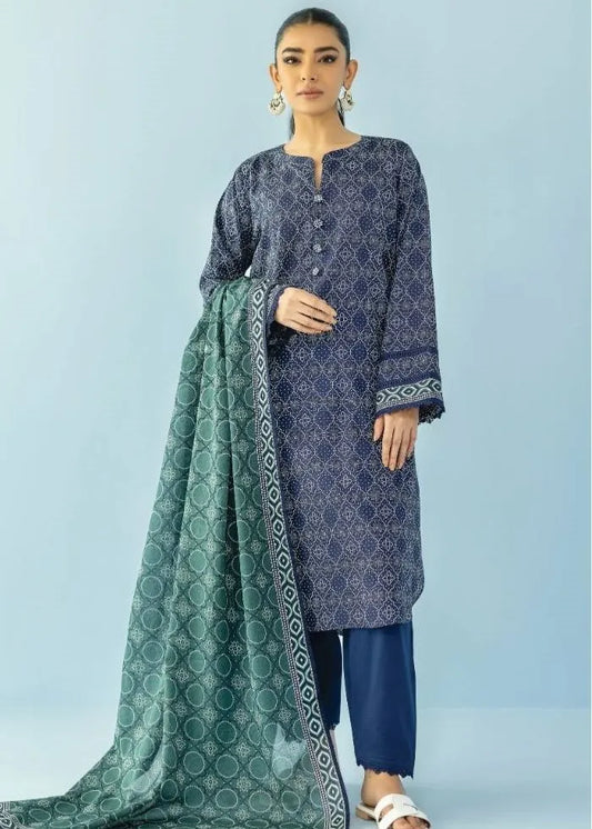 ORIENT BASIC LAWN COLLECTION 3 PIECE UNSTITCHED | ✅ 100% Original