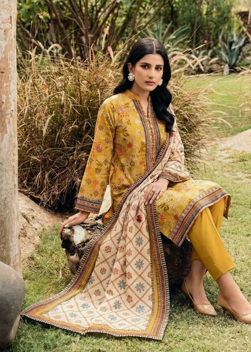 REYAH BY MOTIFZ PREMIUM PRINTED LAWN 3PC D-04