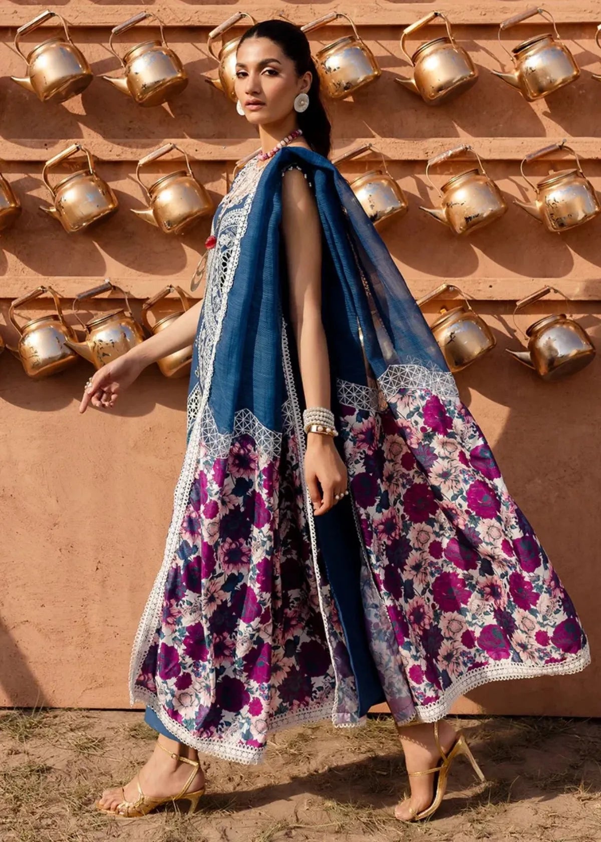 Parishay Janan Luxury Lawn'24 JL-07 | ✅ 100% Original