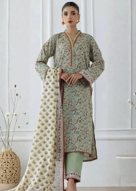 ORIENT BASIC LAWN COLLECTION 3 PIECE UNSTITCHED