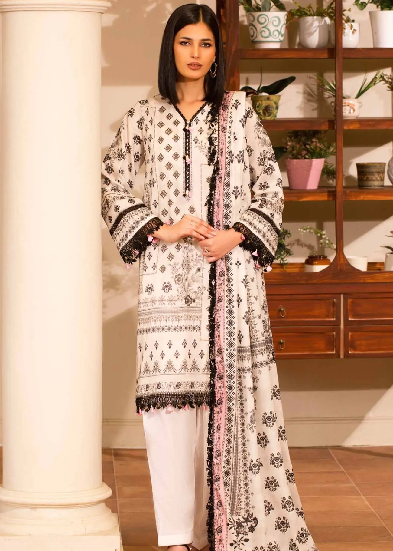 MAUSUMMERY DIGITAL PRINTED LAWN SUIT 3 PIECE VOLUME 1 AZELEA | ✅ 100% Original
