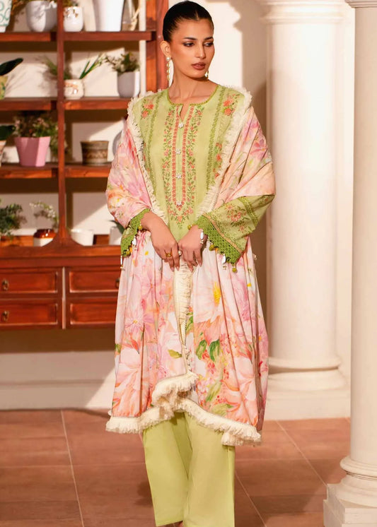 MAUSUMMERY DIGITAL PRINTED LAWN SUIT 3 PIECE VOLUME 1 PRIME ROSE | ✅ 100% Original