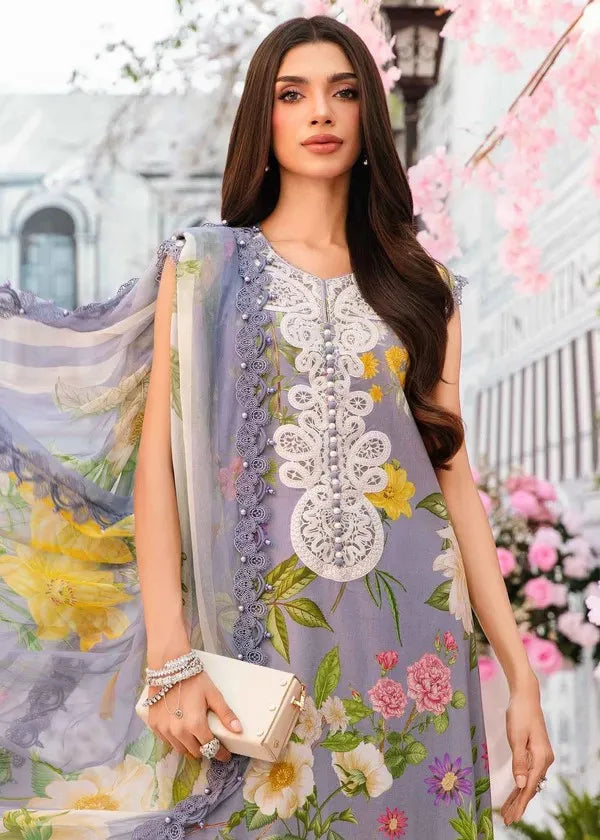 Maria b 4A With Chiffon Dupatta