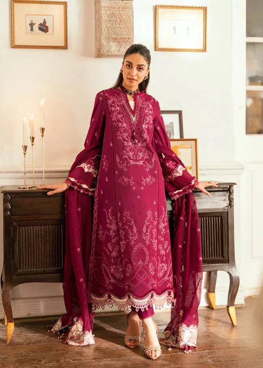 QALAMKAR SUMMER LUXURY LAWN | SAMEEN