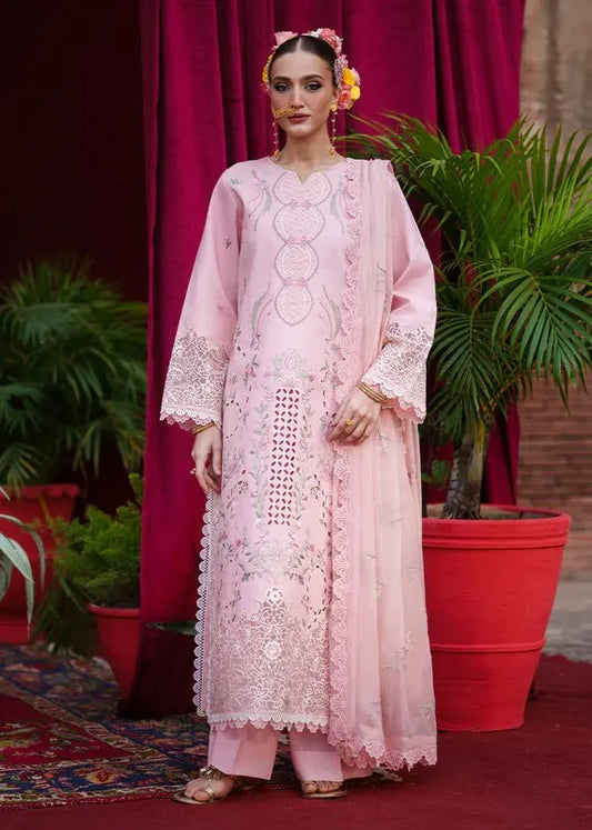 GUL BY MAHNUR 3 PC LAWN'26 G-004 | ✅ 100% Original