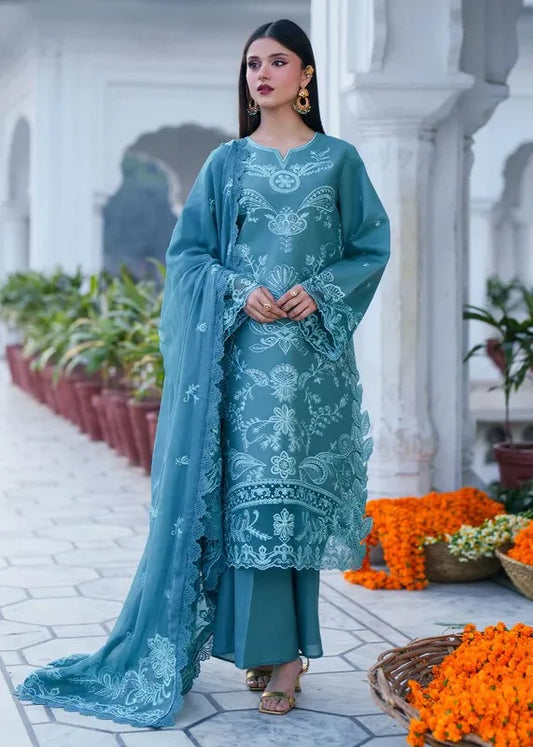 GUL BY MAHNUR 3 PC LAWN'26 G-009 | ✅ 100% Original