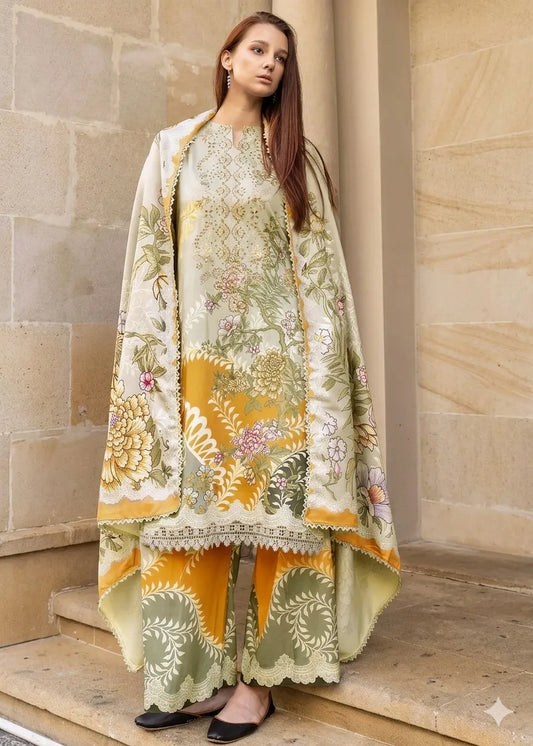 ZAINAB CHOTTANI PRINTED SUIT 3PC D#334