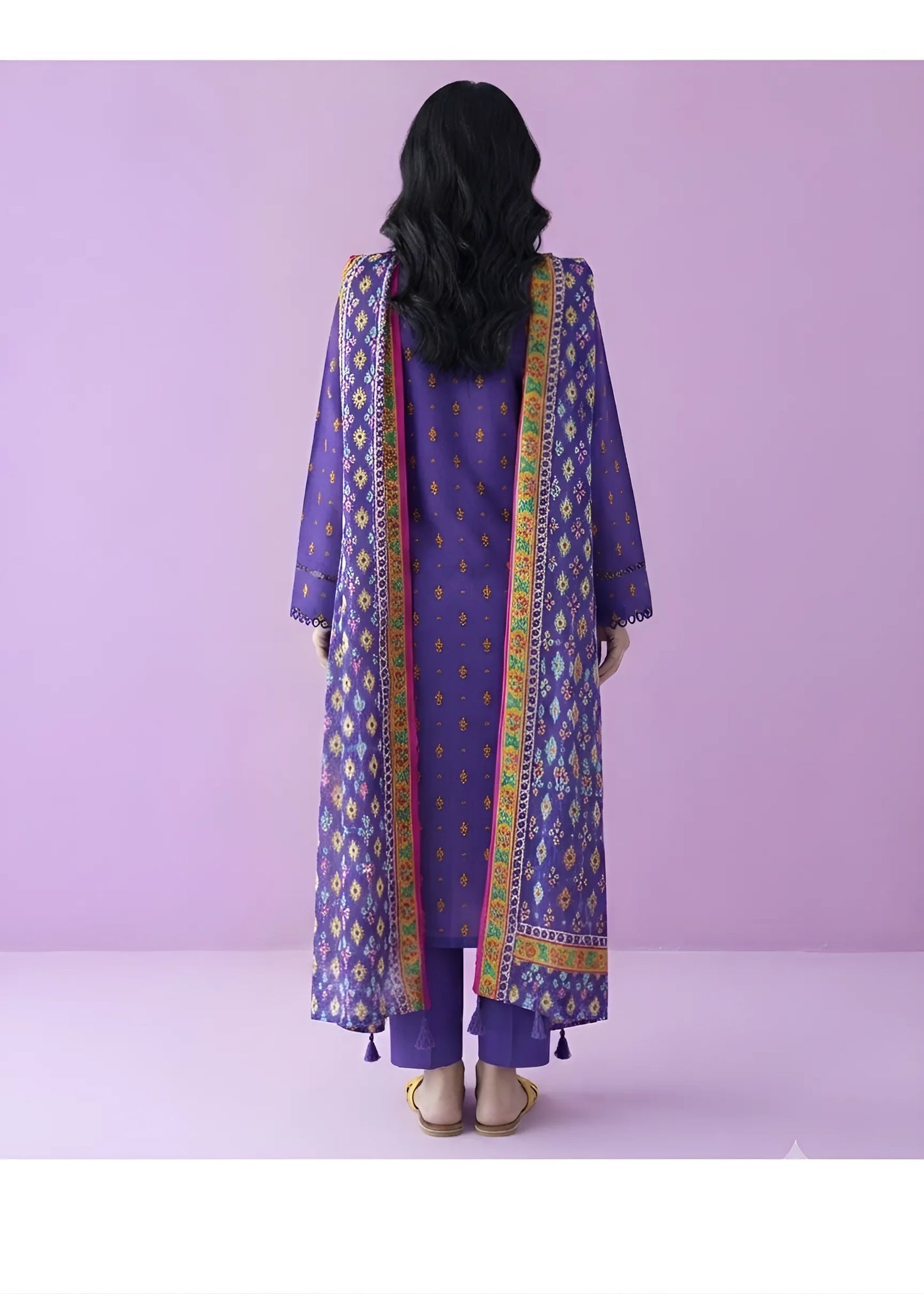 ORIENT BASIC LAWN COLLECTION 3 PIECE VOL 6 UNSTITCHED